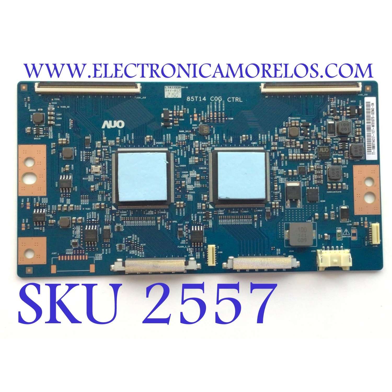 T-CON PARA TV SONY BRAVIA / NUMERO DE PARTE 5585T14C17 / 55.85T14.C17 / 85T14-C0G / 85T14 C0G CTRL / PANEL YDCS085MDU02 / DISPLAY T850QN03.L / MODELO XR-85X95K / XR85X95K